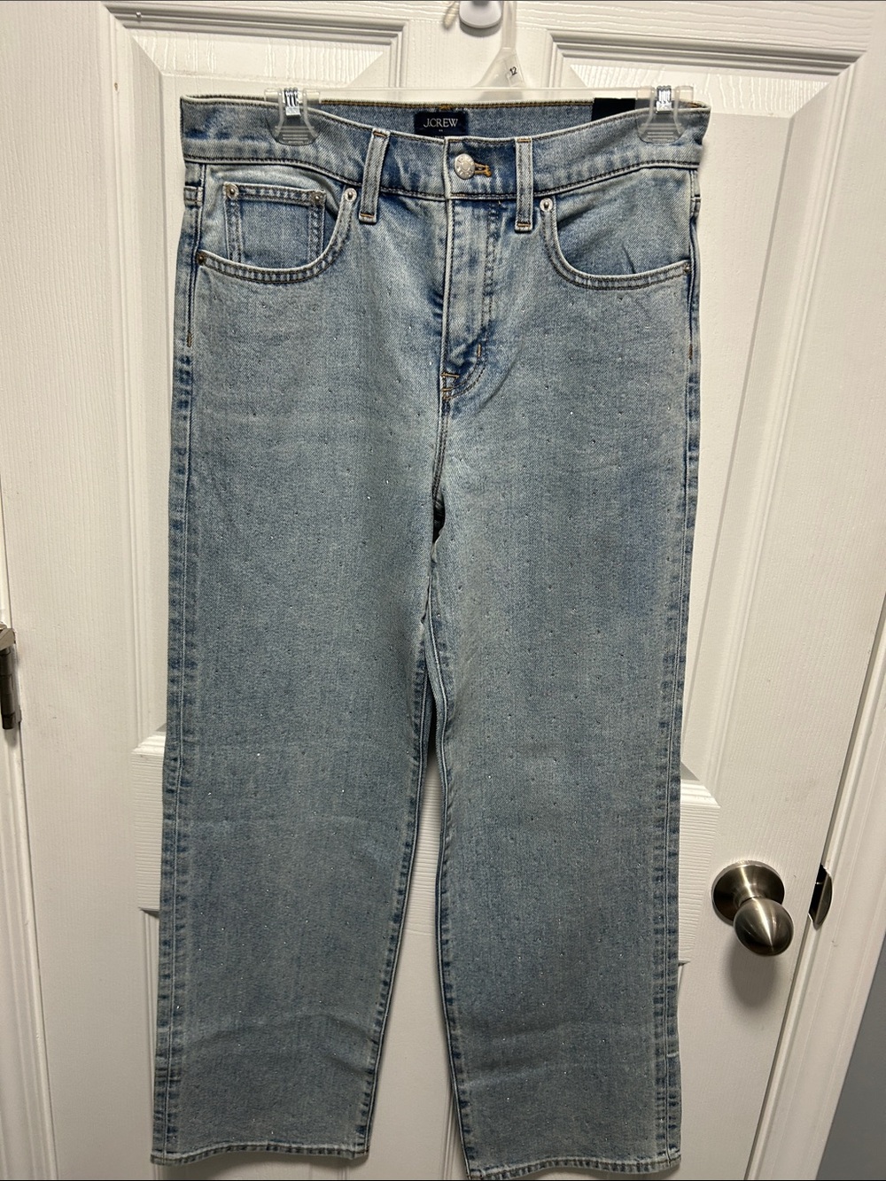 NWT J. Crew Light Blue Straight-Leg Denim Jeans